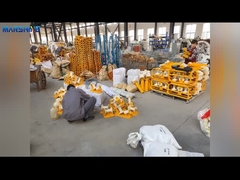 पाइप बिछाने वाले केबल रोलर्स के लिए केबल रोलर ट्रेस्ट