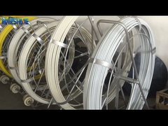 उच्च शक्ति और फ्लेक्सुरल मॉड्यूल के साथ एफआरपी ट्रेसेबल फिशटेप फाइबरग्लास डक्ट रॉडर