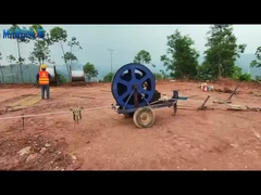 हाइड्रोलिक ओपीजीडब्ल्यू ट्रांसमिशन लाइन टेन्शन स्ट्रिंगिंग उपकरण का टेन्शनर