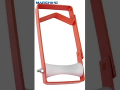 पावर ट्रांसमिशन लाइन स्ट्रिंगिंग टूल्स 4 इंच के लिए पुली वायर केबल ब्लॉक