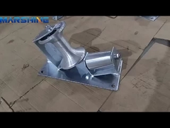 केबल रील घुमावदार रोलर एक तरफा नायलॉन स्ट्रिंगिंग ब्लॉक घुमावदार केबल बिछाने रोलर