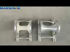 एल्यूमीनियम स्टील पाइप सपोर्ट केबल ग्राउंड रोलर इलेक्ट्रिकल पावर केबल रोलर पल्ली